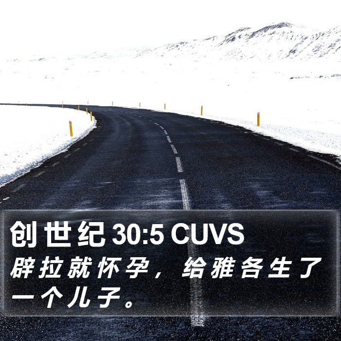 创 世 纪 30:5 CUVS Bible Study