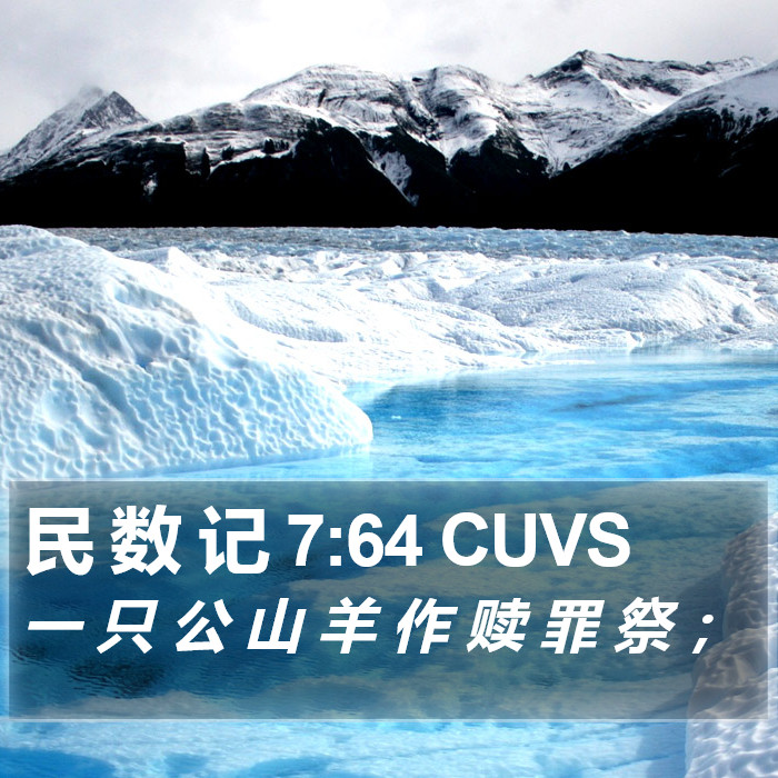 民 数 记 7:64 CUVS Bible Study