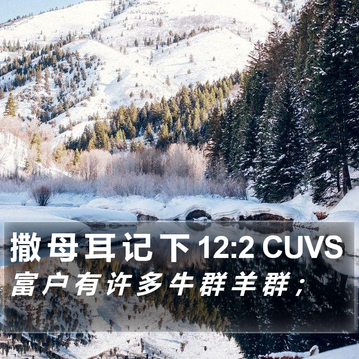 撒 母 耳 记 下 12:2 CUVS Bible Study