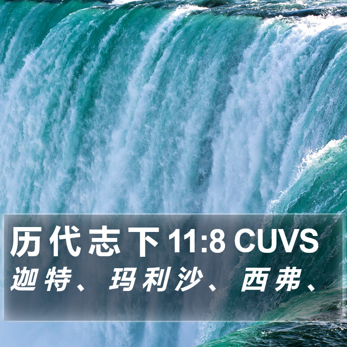 历 代 志 下 11:8 CUVS Bible Study
