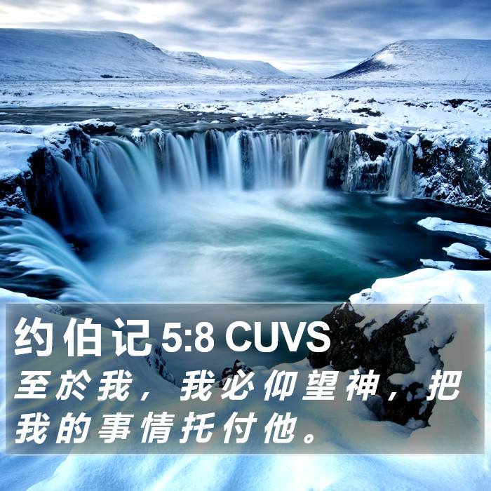 约 伯 记 5:8 CUVS Bible Study