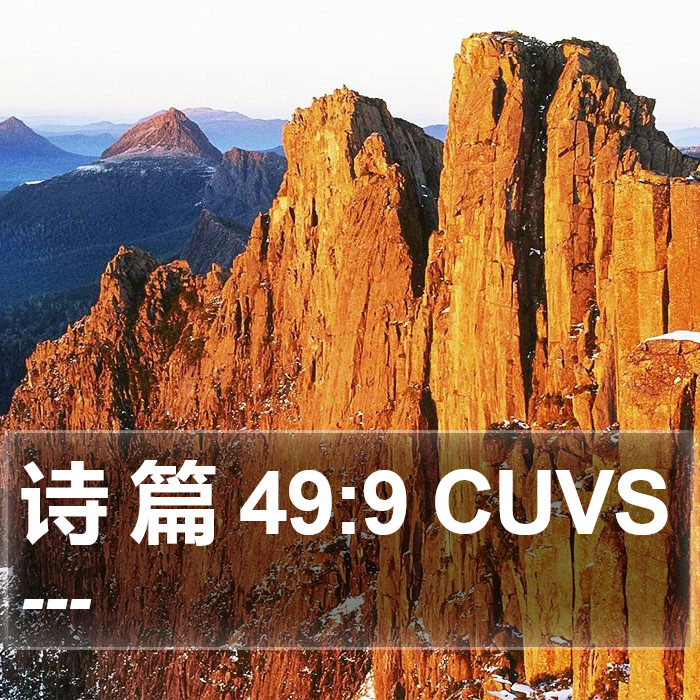 诗 篇 49:9 CUVS Bible Study