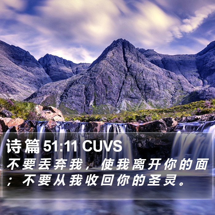 诗 篇 51:11 CUVS Bible Study