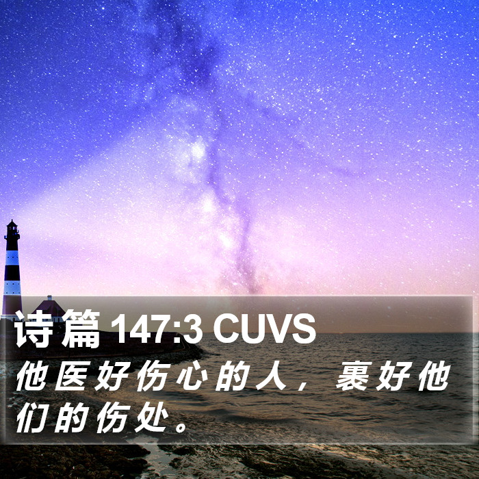 诗 篇 147:3 CUVS Bible Study