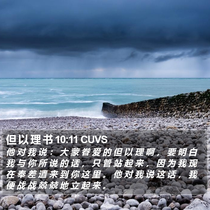 但 以 理 书 10:11 CUVS Bible Study