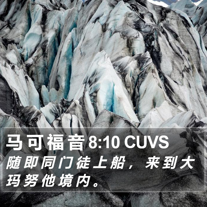 马 可 福 音 8:10 CUVS Bible Study