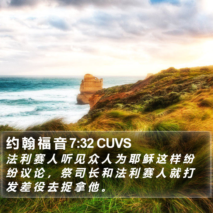 约 翰 福 音 7:32 CUVS Bible Study