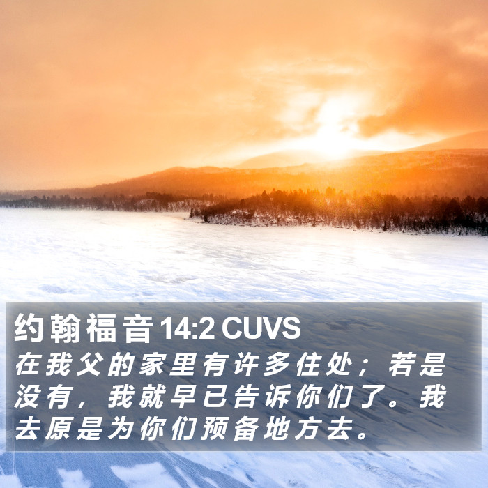 约 翰 福 音 14:2 CUVS Bible Study