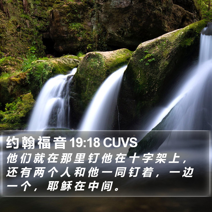 约 翰 福 音 19:18 CUVS Bible Study