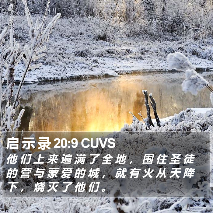 启 示 录 20:9 CUVS Bible Study